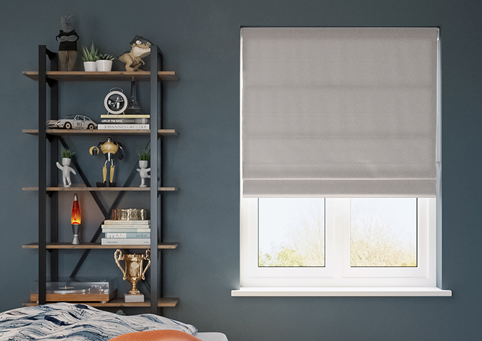 Andante, Glacier - Twist&Fit Roman Blind - Image 3